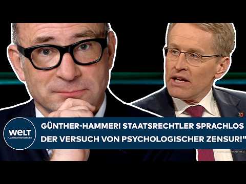 DEUTSCHLAND: Günther-Hammer! Staatsrechtler fassungslos! "Der Versuch von psychologischer Zensur!"
