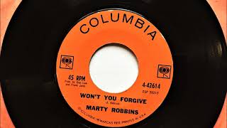 Won&#39;t You Forgive , Marty Robbins , 1962