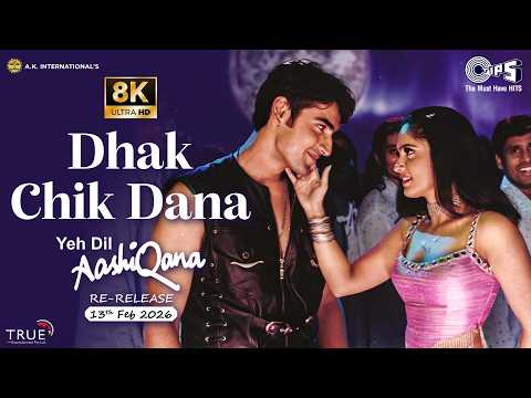 Dhak Chik Dana - 8K | Yeh Dil Aashiqana | Karan Nath, Jividha | Kumar Sanu, Anuradha Paudwal