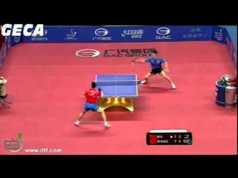 Ma Long vs Wang Liqin[China Open 2012]