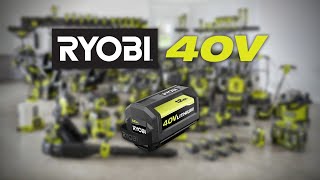 Ryobi 40w battery new arrivals