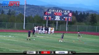 preview picture of video 'Glacier Peak Grizzlies vs Stanwood Spartans Boys Soccer 2015'