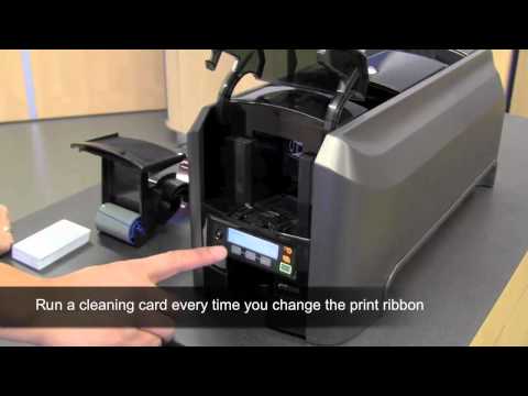Datacard CD800   Cleaning your Printer