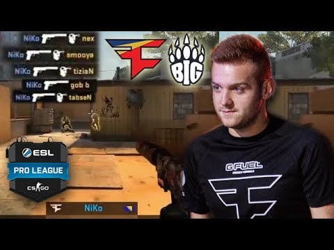 Niko Insane USP Pistol ACE! FaZe Highlights VS BIG