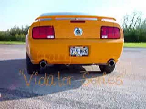 2005-10 Ford Mustang Axleback Exhaust Sound Clip