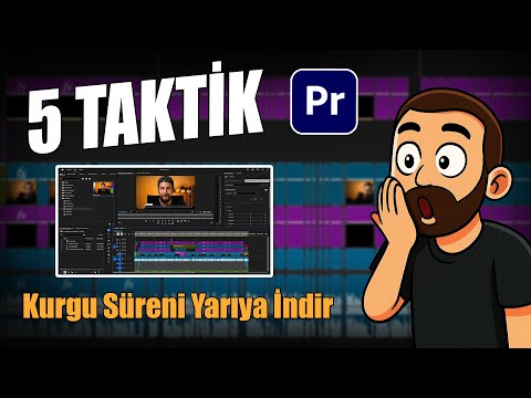 Kurgu Süreni Yarıya İndirecek 5 TAKTİK! | Premiere Pro