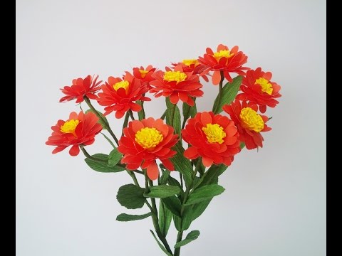 How To Make Daisy Flower With Shape Punch - Craft Tutorial