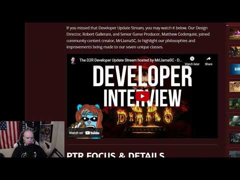 Diablo 2 Resurrected 2.4 PTR Patch Notes Part 1. Overview