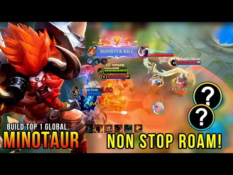 NON STOP ROAM MINOTAUR 🔥 RANKED GAMEPLAY | MLBB