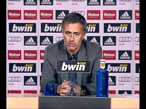 Press Conference Mourinho Real Madrid-Espanyol