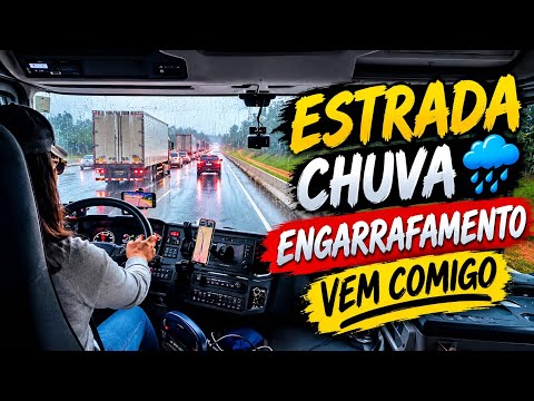 CHUVA, ENGARRAFAMENTO E SERRA DE CURITIBA! 🚛🌧️ Rumo a Foz do Iguaçu — Também Merecemos Descansar!
