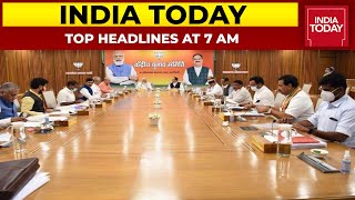 Top Headlines At 7 AM | BJP National Executive Meet Ahead Of Crucial Polls | November 06,2021