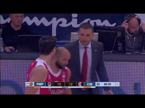 ABA Liga 2017/18, Round 7 match: FMP - Cibona (4.11.2017)