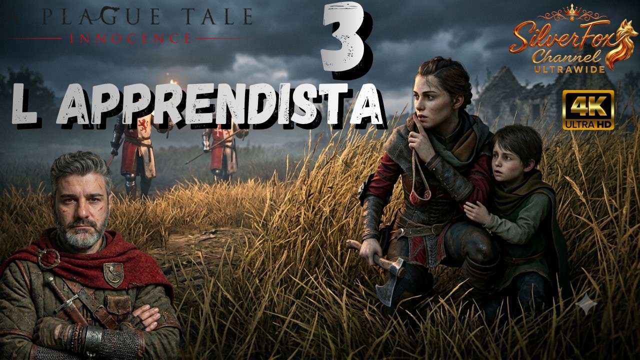A PLAGUE TALE INNOCENCE - 03 - L APPRENDISTA - GAMEPLAY ITA - PC - PS5 - ULTRAWIDE - 21:9 - 4K