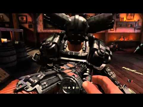 Wolfenstein The Old Blood Rudi Jäger boss fight gameplay