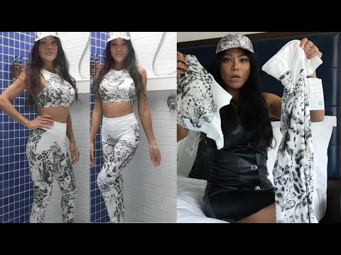 Try on my new sport outfit ( Ann's bra)