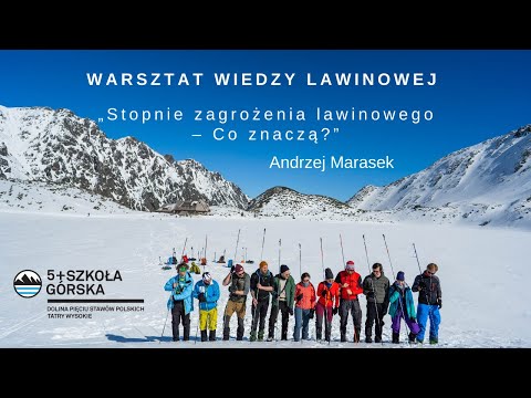 Warsztat lawinowy Jak czytać komunikat TOPR?