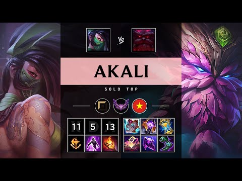 Akali Top vs Ornn - VN Master Patch 25.06