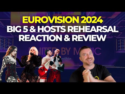 Eurovision 2024 Rehearsals - Big Five and Hosts