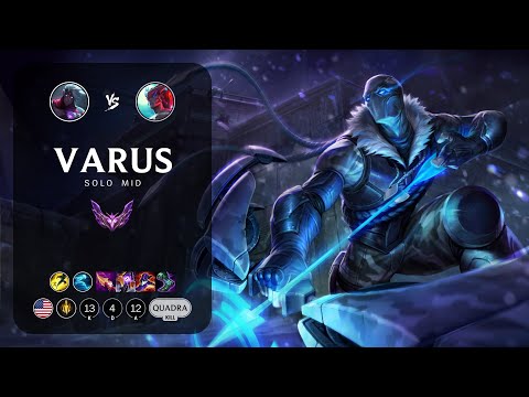 Varus Mid vs Yone - NA Master Patch 13.19