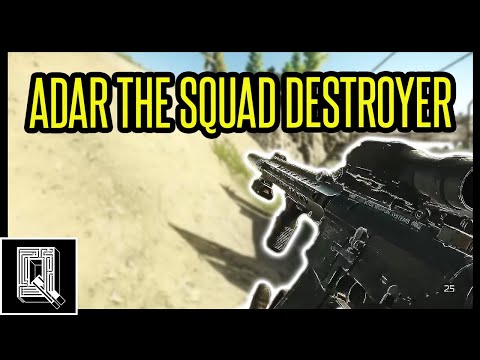 Squad Wiping With A Trigger Finger ADAR!! Full Auto Is Overrated - Escape From Tarkov Highlights