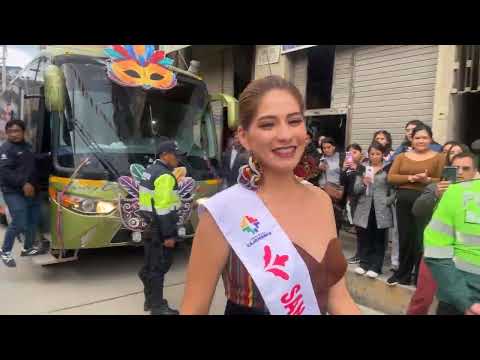 Bambamarca, Hualgayoc, da la bienvenida a las 13 candidatas al certamen “Señorita Integración 2026”