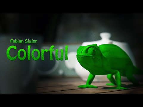 CGI Animated Short Film: "Colorful" by Fabian Sigler in 1080p made with Blender