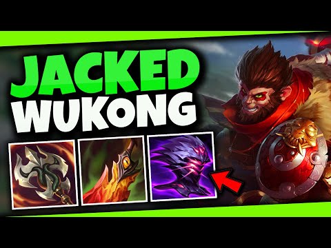 I CREATED THE DEADLIEST WUKONG BUILD!! | *JACKED WUKONG* - League of legends Season 13 Wukong Jungle