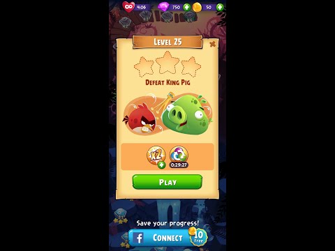 Angry Birds POP Level 25