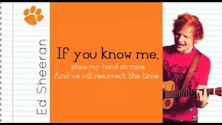 Ed Sheeran - Billy Ruskin Lyrics