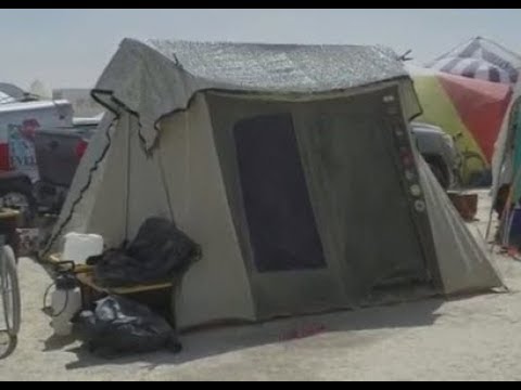Kodiak 10x10 Canvas Tent - Burning Man edition