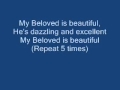 MY Beloved with lyrics by Cory Asbury 