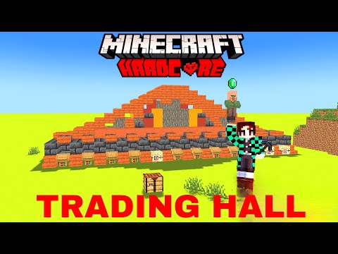 Insane Villager Trading Hall in Minecraft Hardcore! Epic Gaming Guruji Part 2