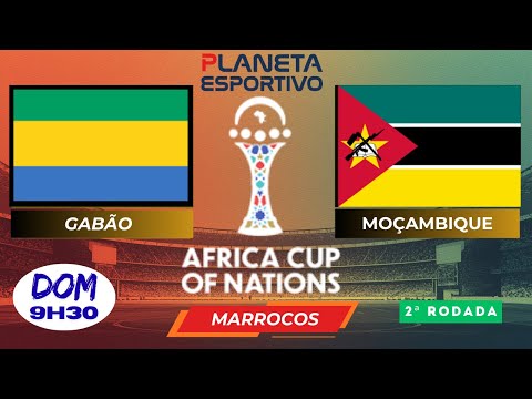 AO VIVO GABÃO X MOÇAMBIQUE | COPA DAS NAÇÕES AFRICANAS 2ª RODADA - 28/12/2025