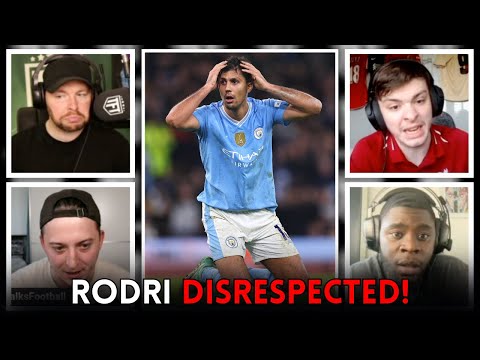 HUGE DEBATE! Rodri DISRESPECTED & SNUBBED By The Premier League!