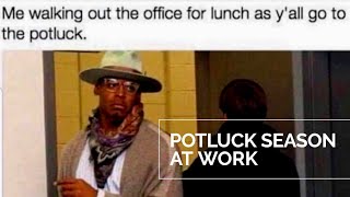 Potluck Season at Work In America - Expat View