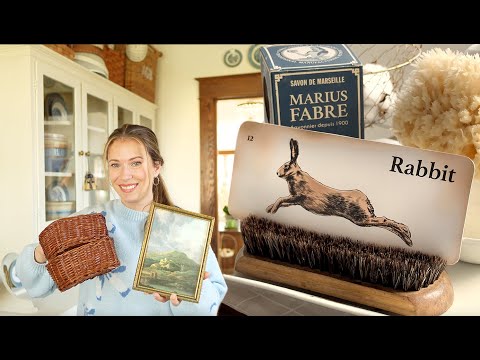 Thrifting, Vintage Thrift Haul, Styling Home Decor & Spring Decorating!