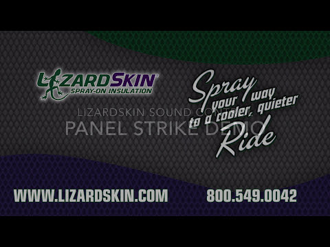 LizardSkin Sound Control Demonstration