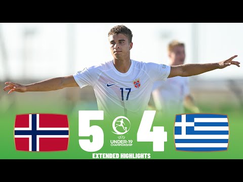 Norway vs Greece | What a Game | Highlights | U19 European Championship 04-07-2023