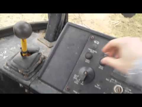 This backhoe has so many features.