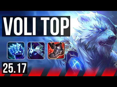 VOLIBEAR vs PANTHEON (TOP) | 10/3/14, 1100+ games | KR Master | 25.17