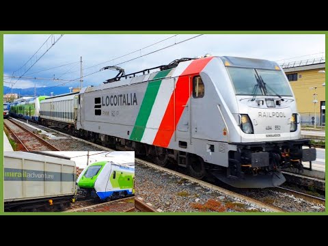 UN SUPER TRASFERIMENTO CON IN TESTA LA E494.552 TRICOLORE! [ETR421 "Caravaggio"]
