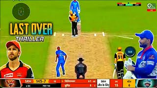 Last Over Thriller - DC Vs SRH | Vivo IPL 20 | Real Cricket 20