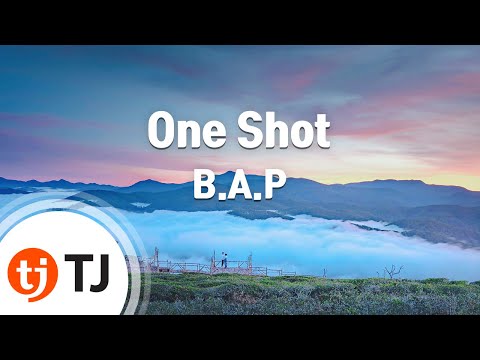 One Shot_B.A.P_TJ노래방 (Karaoke/lyrics/romanization/KOREAN)