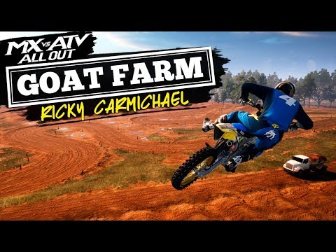 Goat Farm DLC With Ricky Carmichael! - MX vs ATV All Out