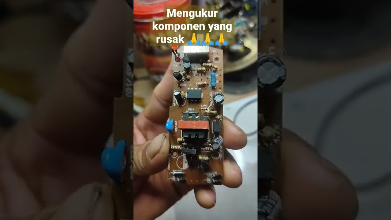 cara mengukur komponen yang rusak#shorts