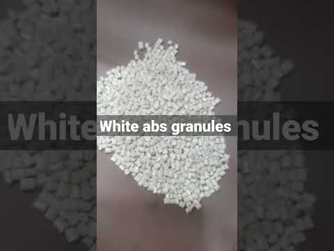 Samay polymers white abs granules, 5mm, 25 kg
