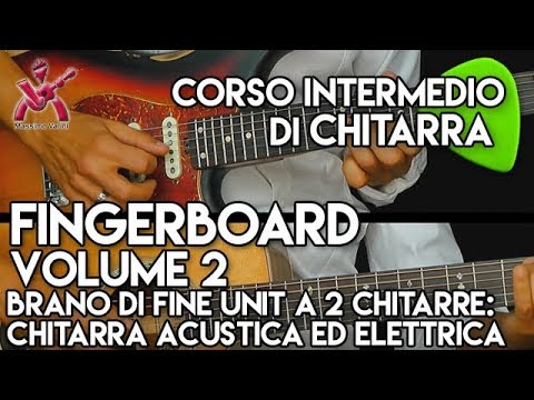 Unit 38 04 brano di fine Unit a 2 chitarre: chitarra acustica ed elettrica