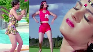Meenakshi Seshadri Hot Bikini (Rare Video) 1980s L