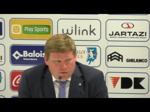 Persconferentie na KAA Gent - Club Brugge (08/05/2016)